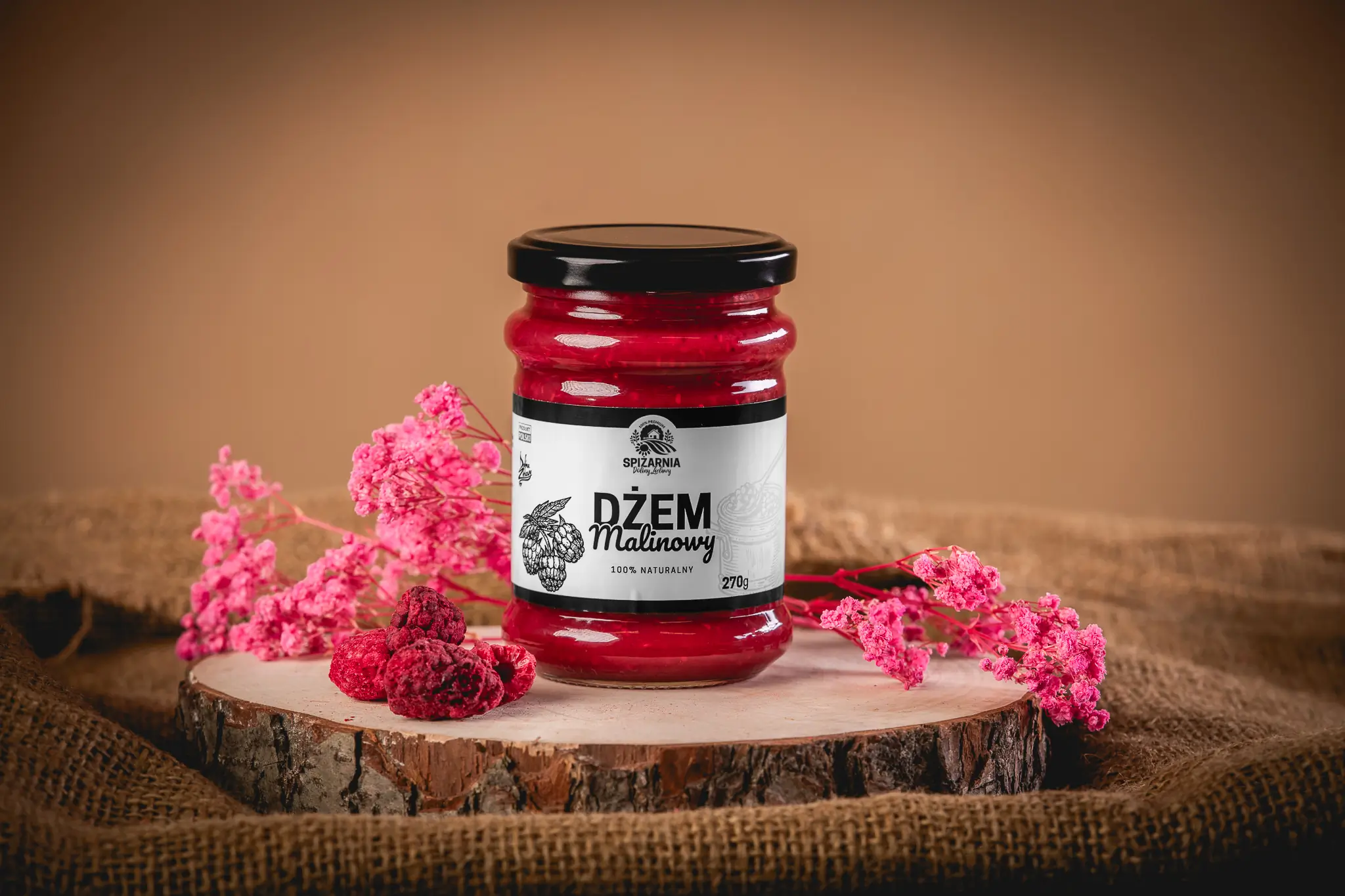 Dżem Malinowy (270g)