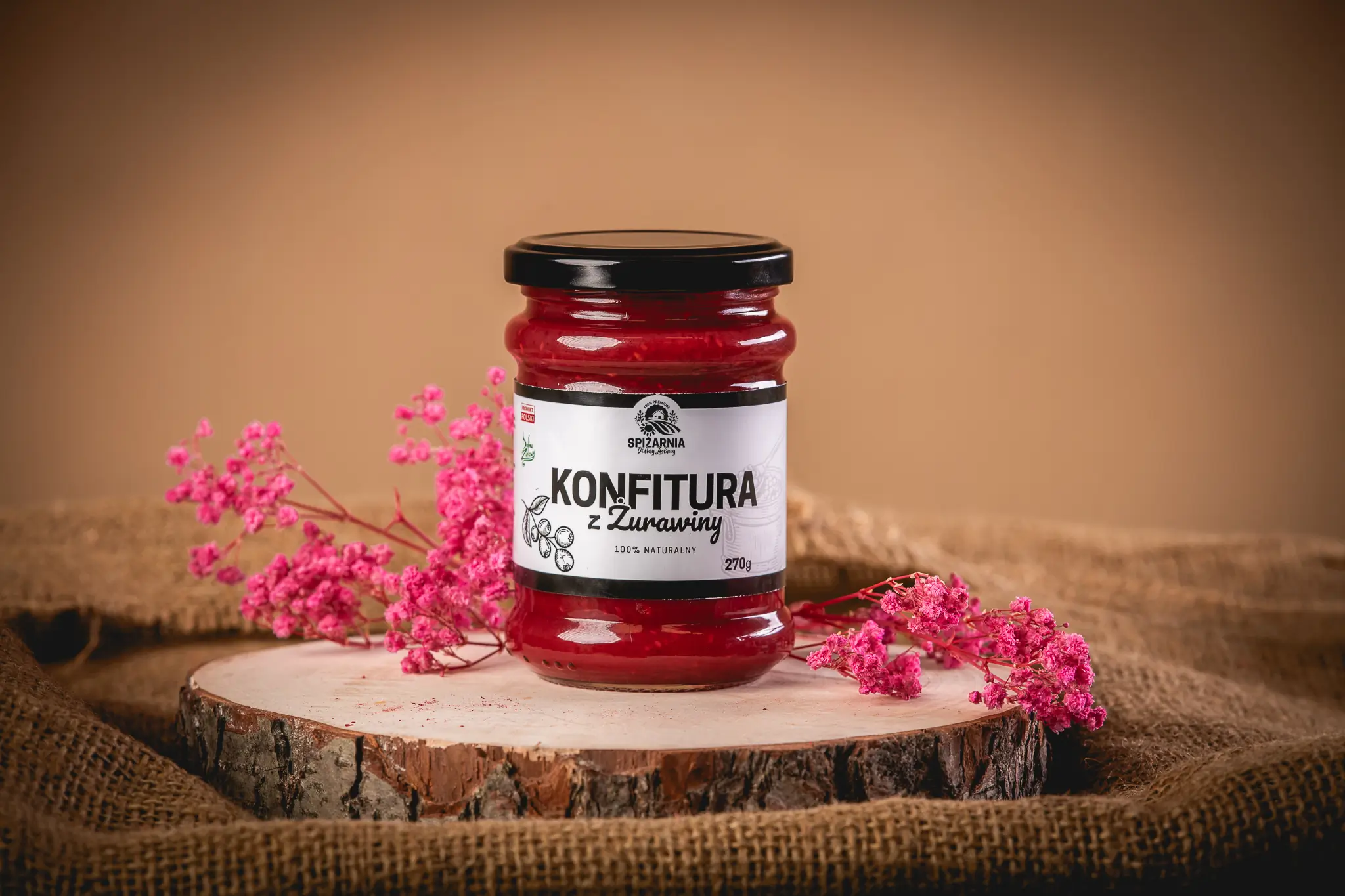 Konfitura z Żurawiny (270g)