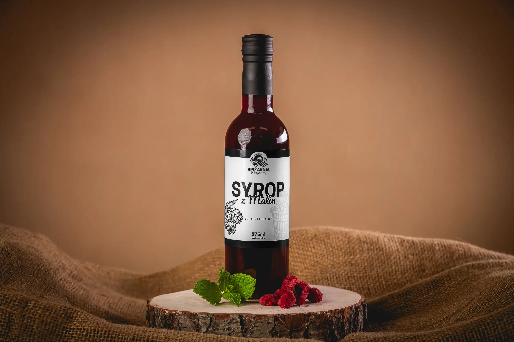 Syrop Malinowy (375ml)