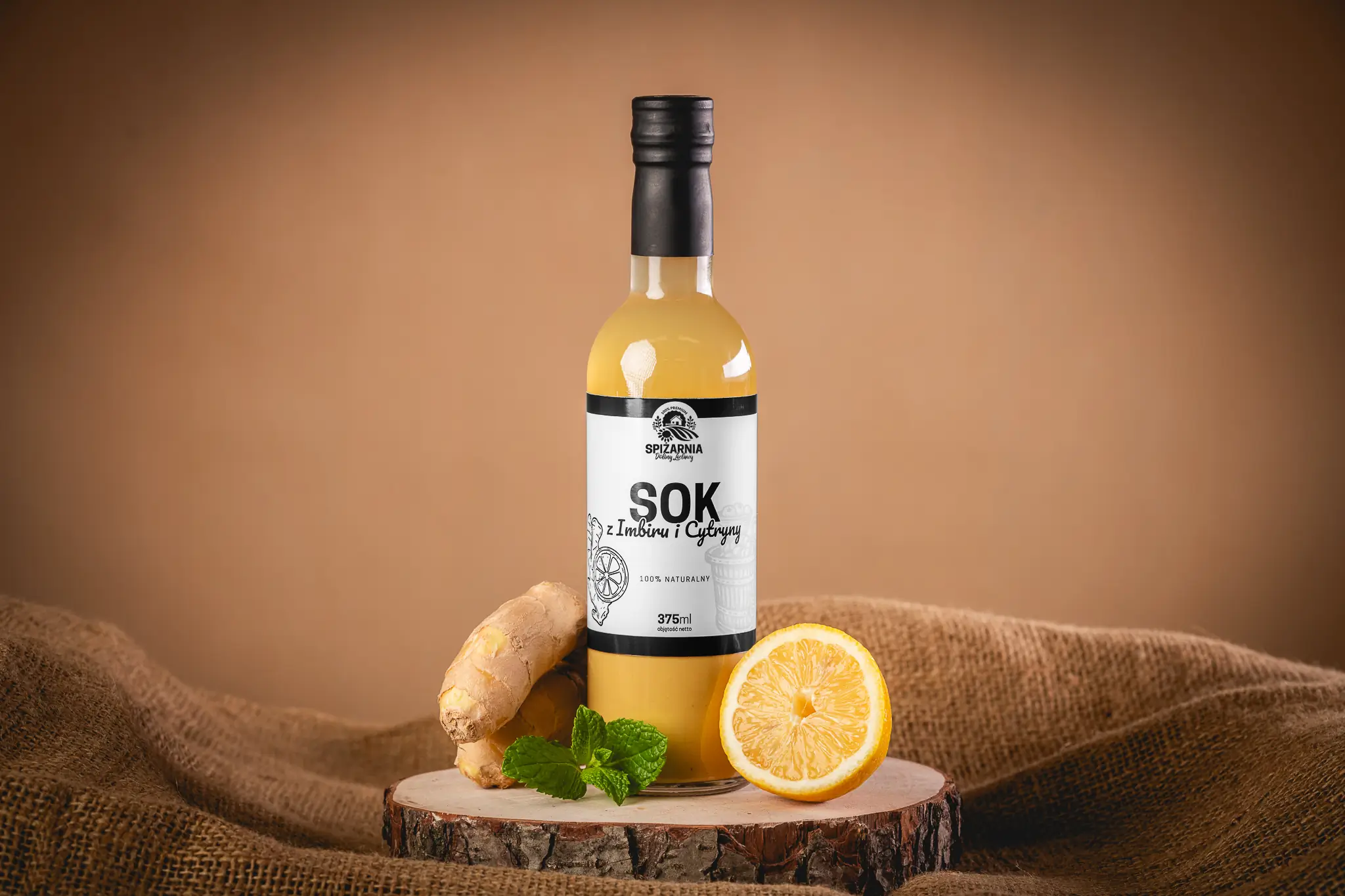 Sok z Imbiru i Cytryny (375ml)