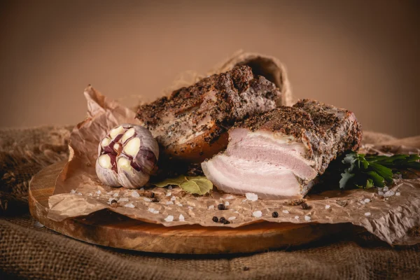 Boczek pieczony z pieprzem 0,4kg