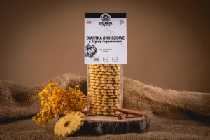 Ciastka Orkiszowe z Dynią i Cynamonem (100g)