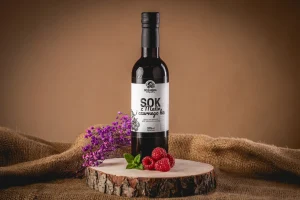 Sok z Malin i Czarnego Bzu (375 ml)