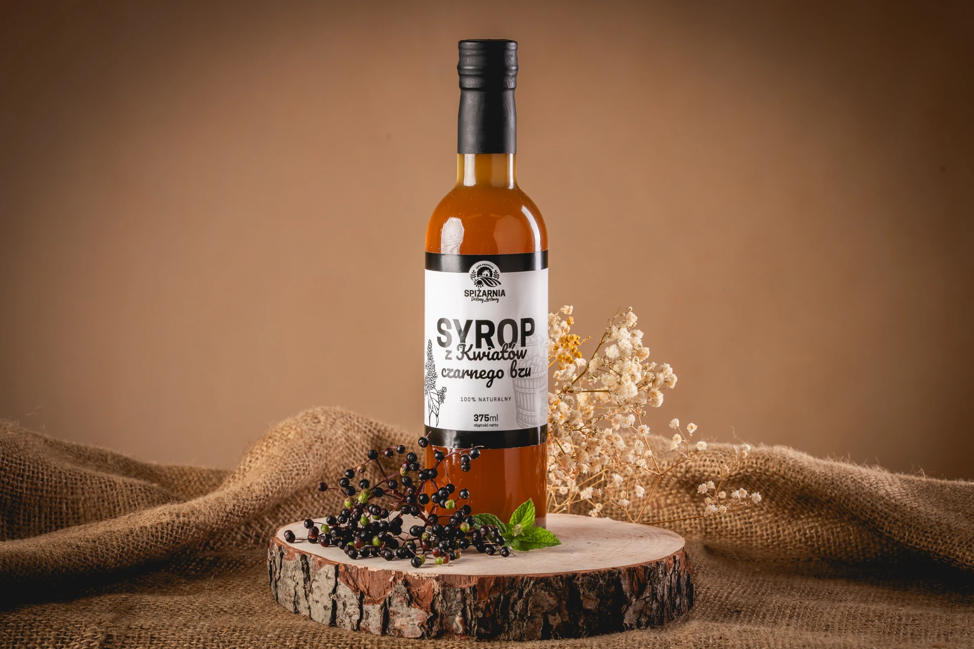 Syrop z Kwiatów Czarnego Bzu (375ml)