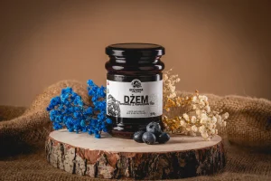 Dżem Borówka z Kwiatami Bzu (bez cukru) (270 g)