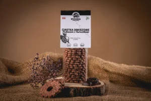 Ciastka Orkiszowe Kakaowe z Buraczkiem (100g)