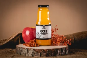 Ocet Żywy Jabłko z Rokitnikiem (300 ml)