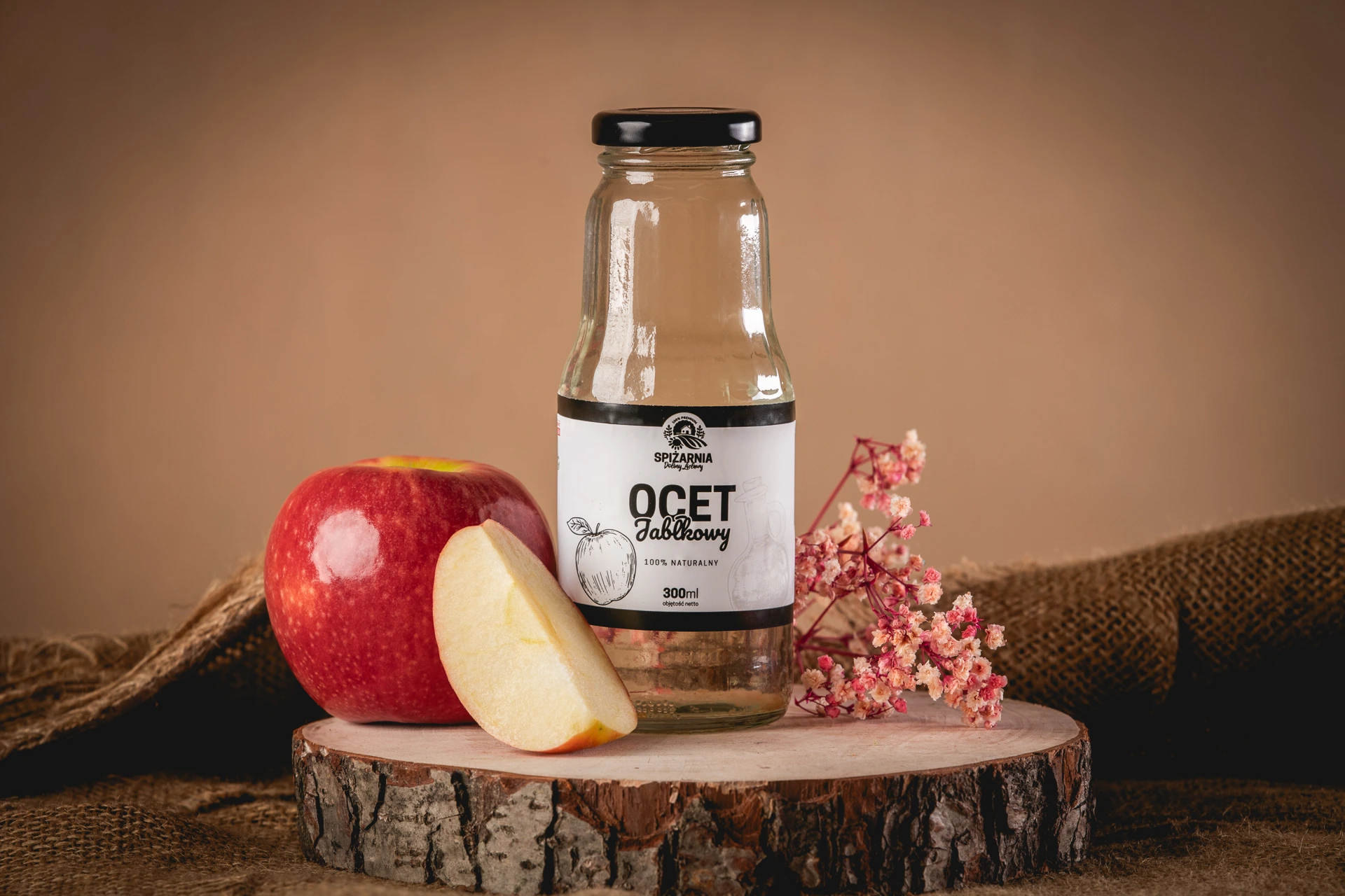 Ocet Żywy Jabłko (300 ml)