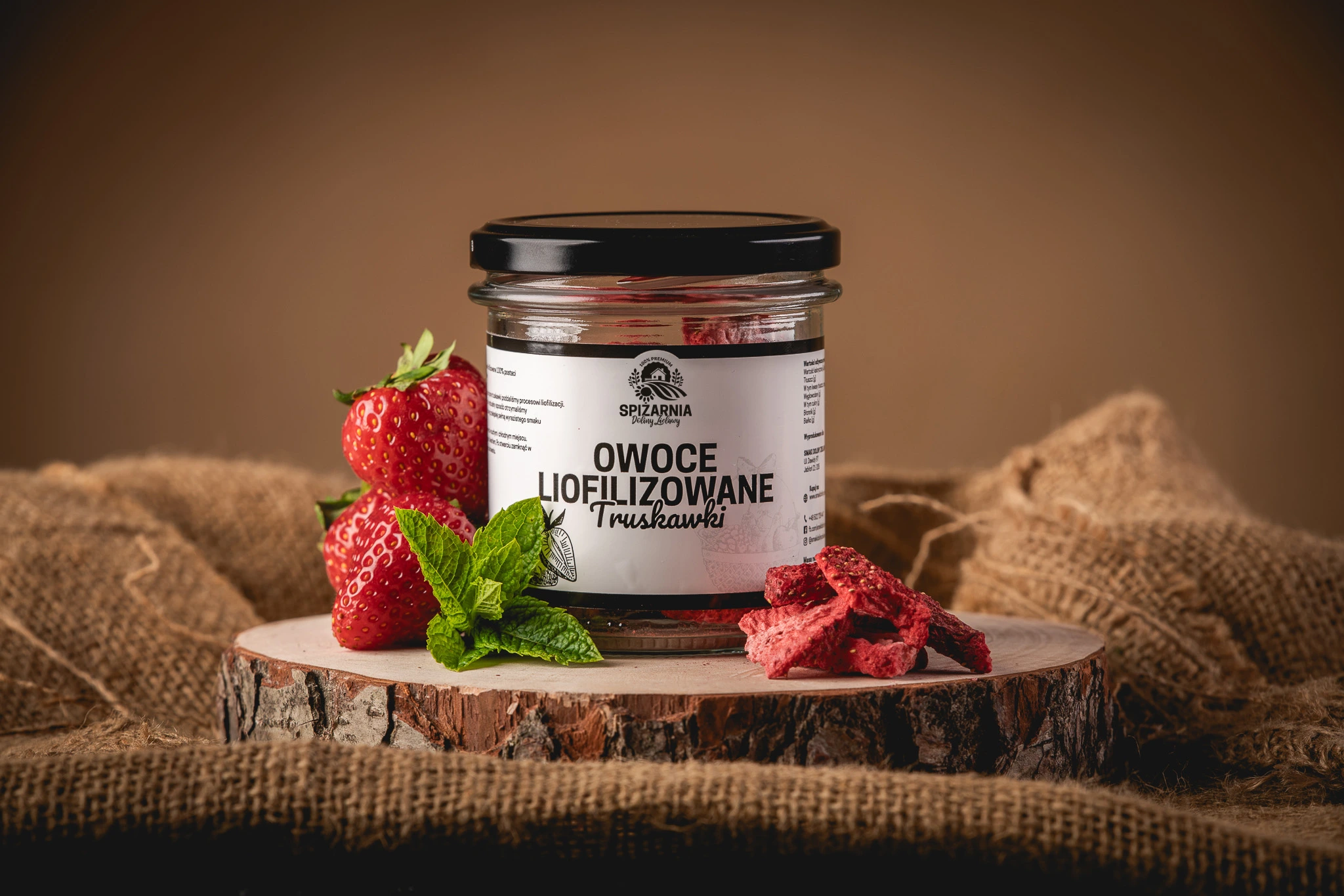 Truskawki Liofilizowane (35 g)