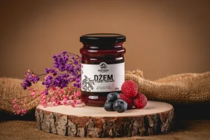 Dżem z Malin i Borówki (bez cukru) (270 g)